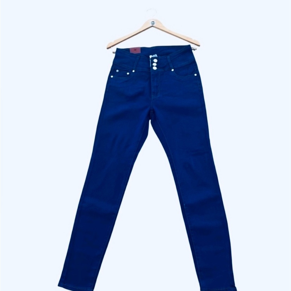 Y2K Movie and TV Clothes size 7/8 NWT womens BLUE DENIM JEANS